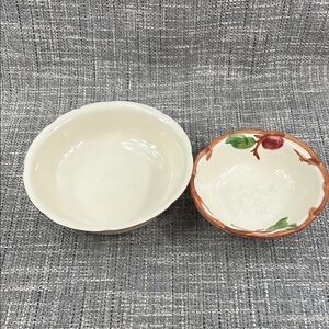 Franciscan Dinnerware Set - Cream and Brown